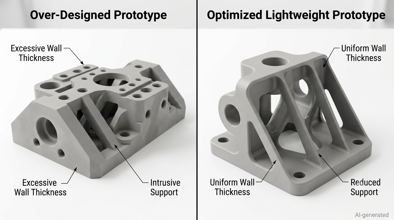 over designed prototype
