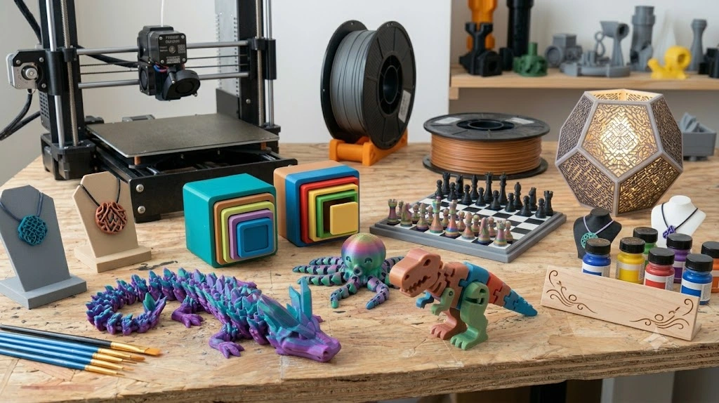 3d printed toys and gifts