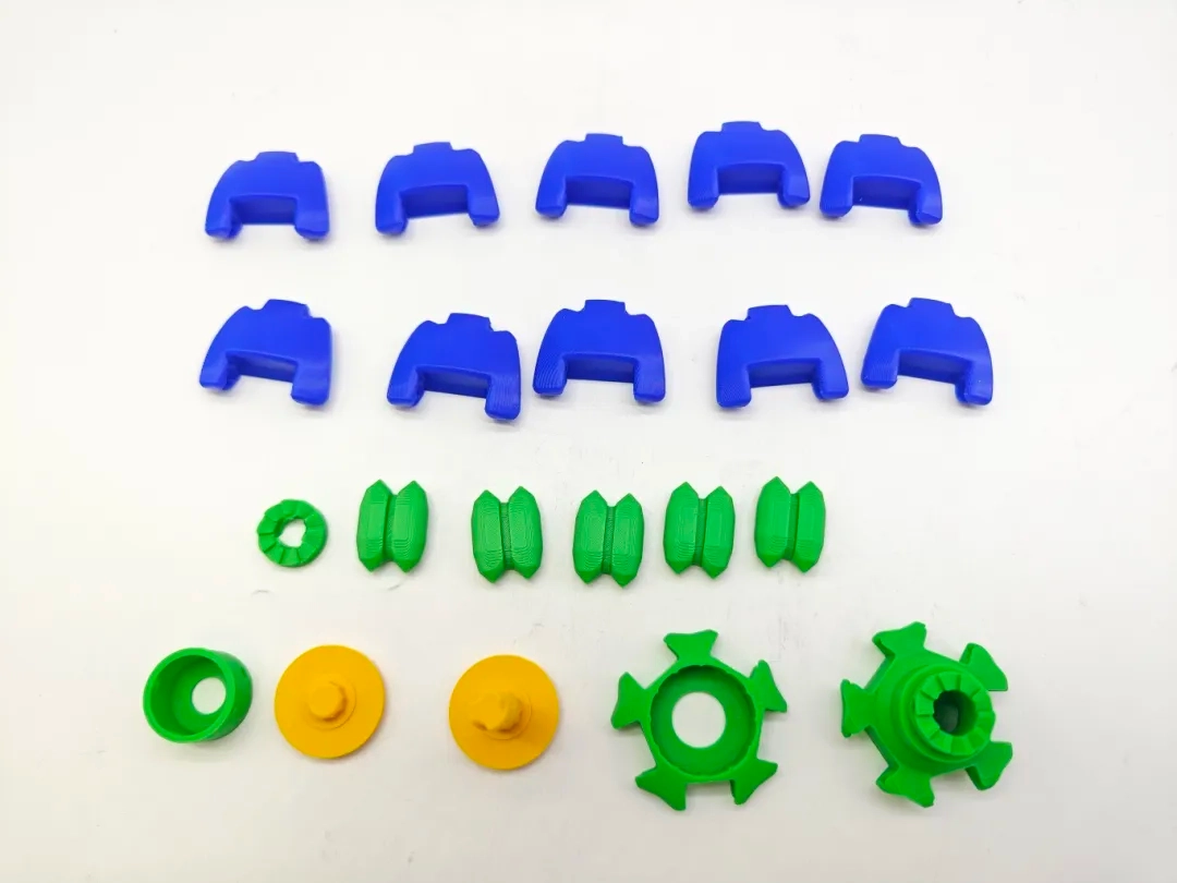 pla helixcore fidget ball full model parts