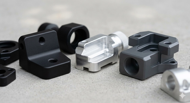 electroplated cnc machined metal components