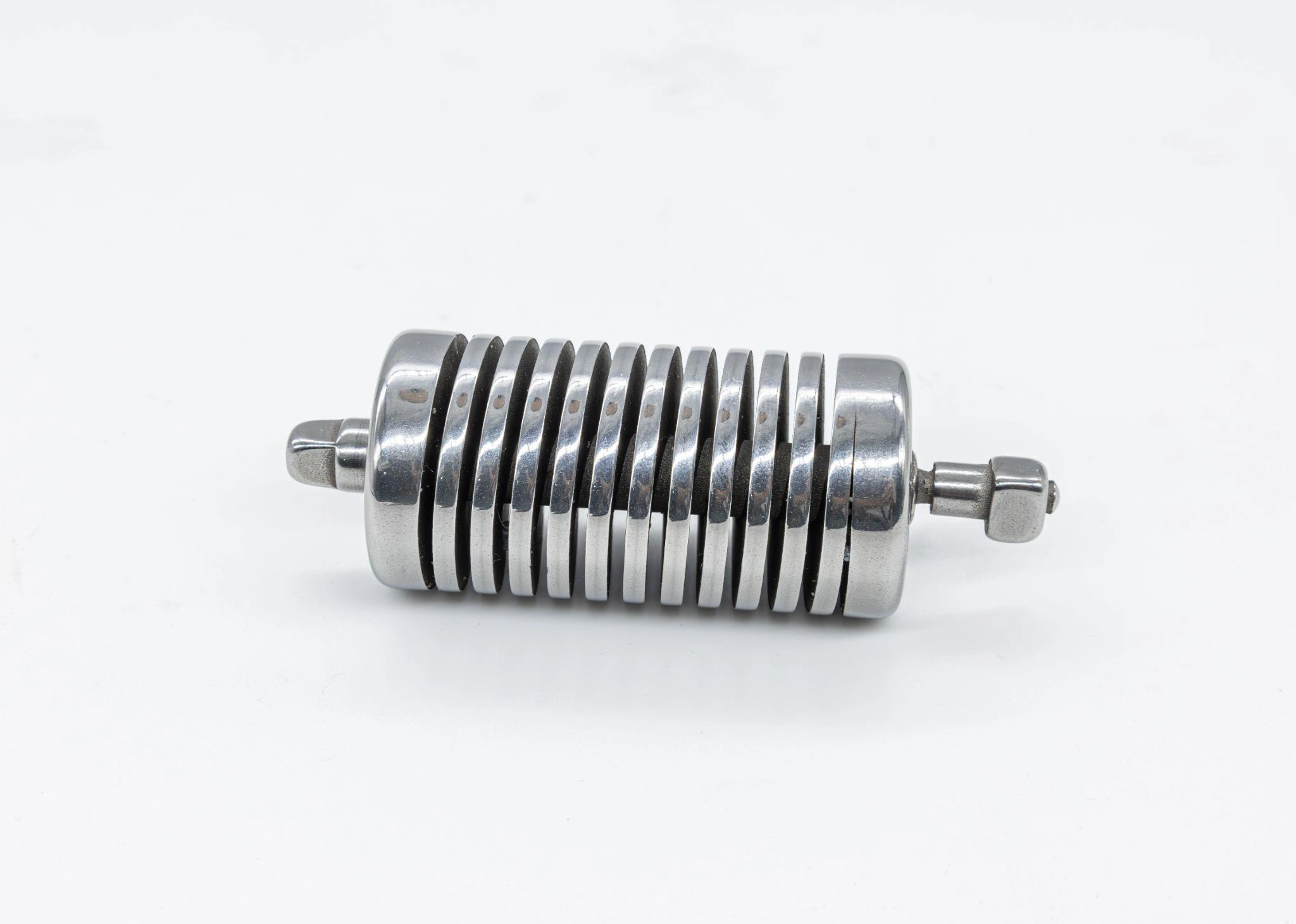 polished metal part