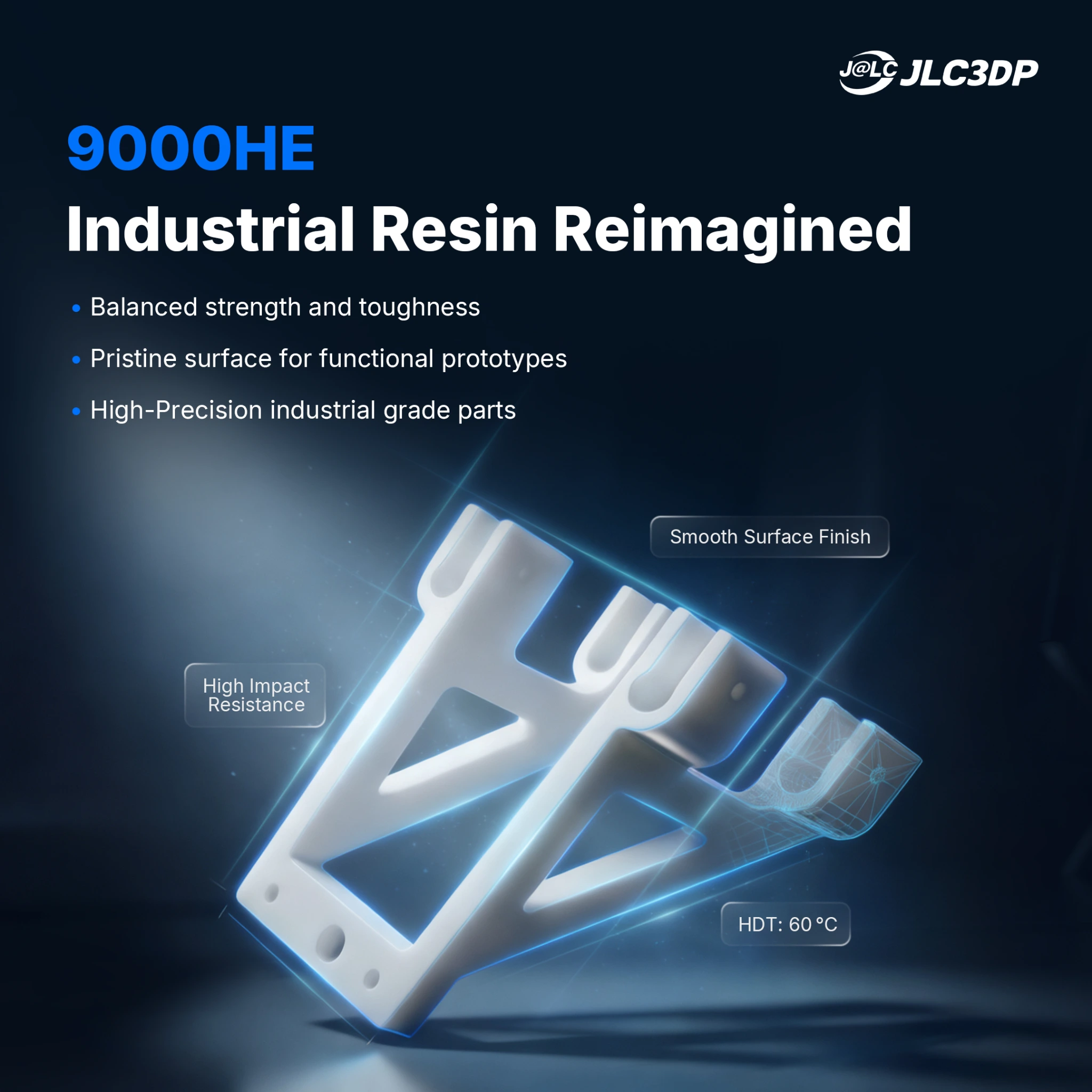 sla 9000he resin for tough engineering parts
